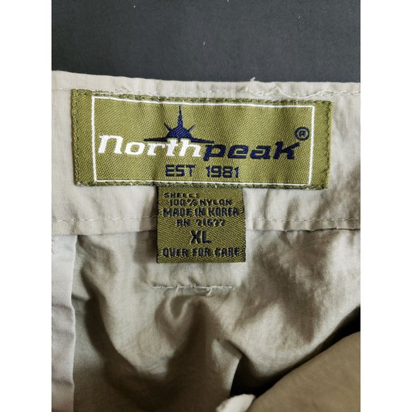 North Peak Convertible Pants Men's Size XL Tan - Picture 10 of 10